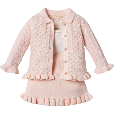 Set sweater+body+skirt