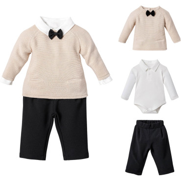 Set sweater+body+pants