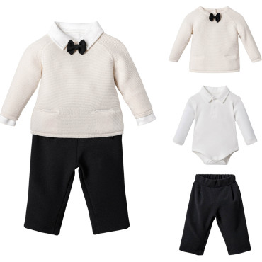 Set sweater+body+pants