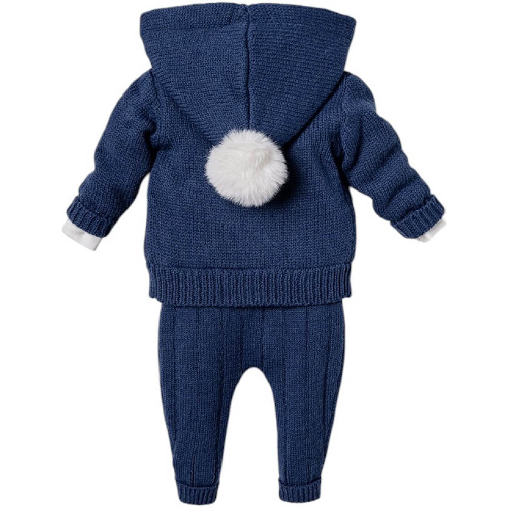 Set sweater+body+overalls