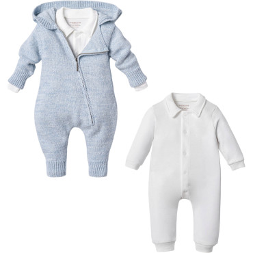 Knitted overalls