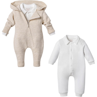 Knitted overalls