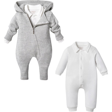 Knitted overalls