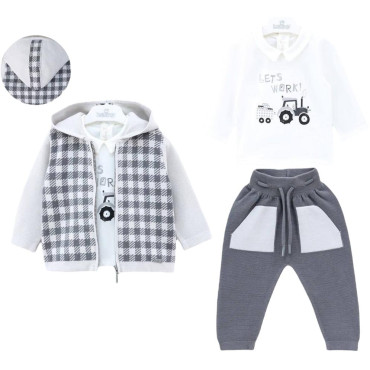 Set sweater+sweater+pants