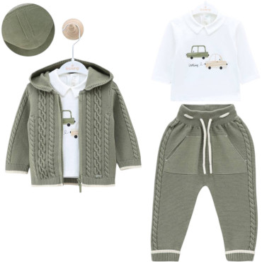 Set sweater+sweater+pants