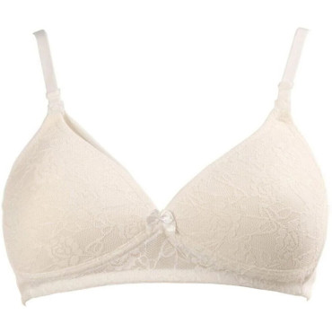 Cream bra, series BASIC