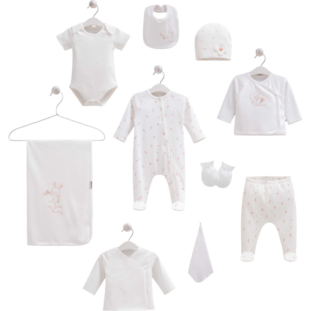 Set 10 items, series LOVE BUNNY