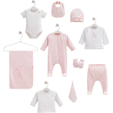 Set 10 items, series LOVE BUNNY