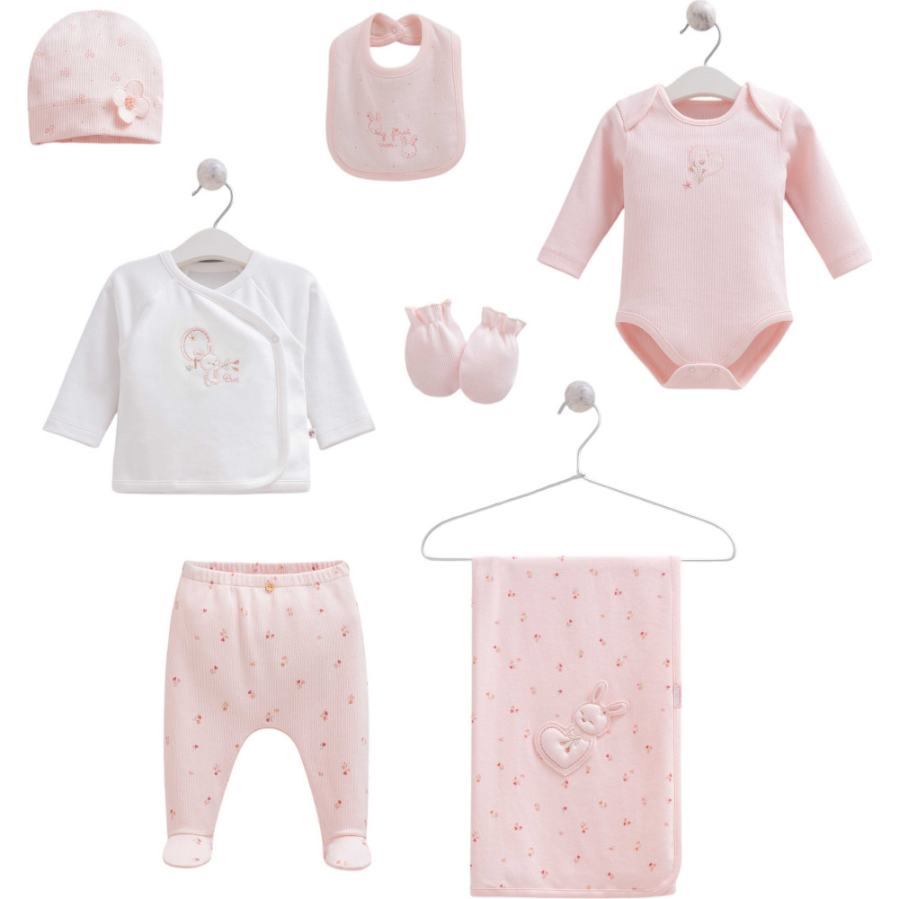 Set 7 items, series LOVE BUNNY