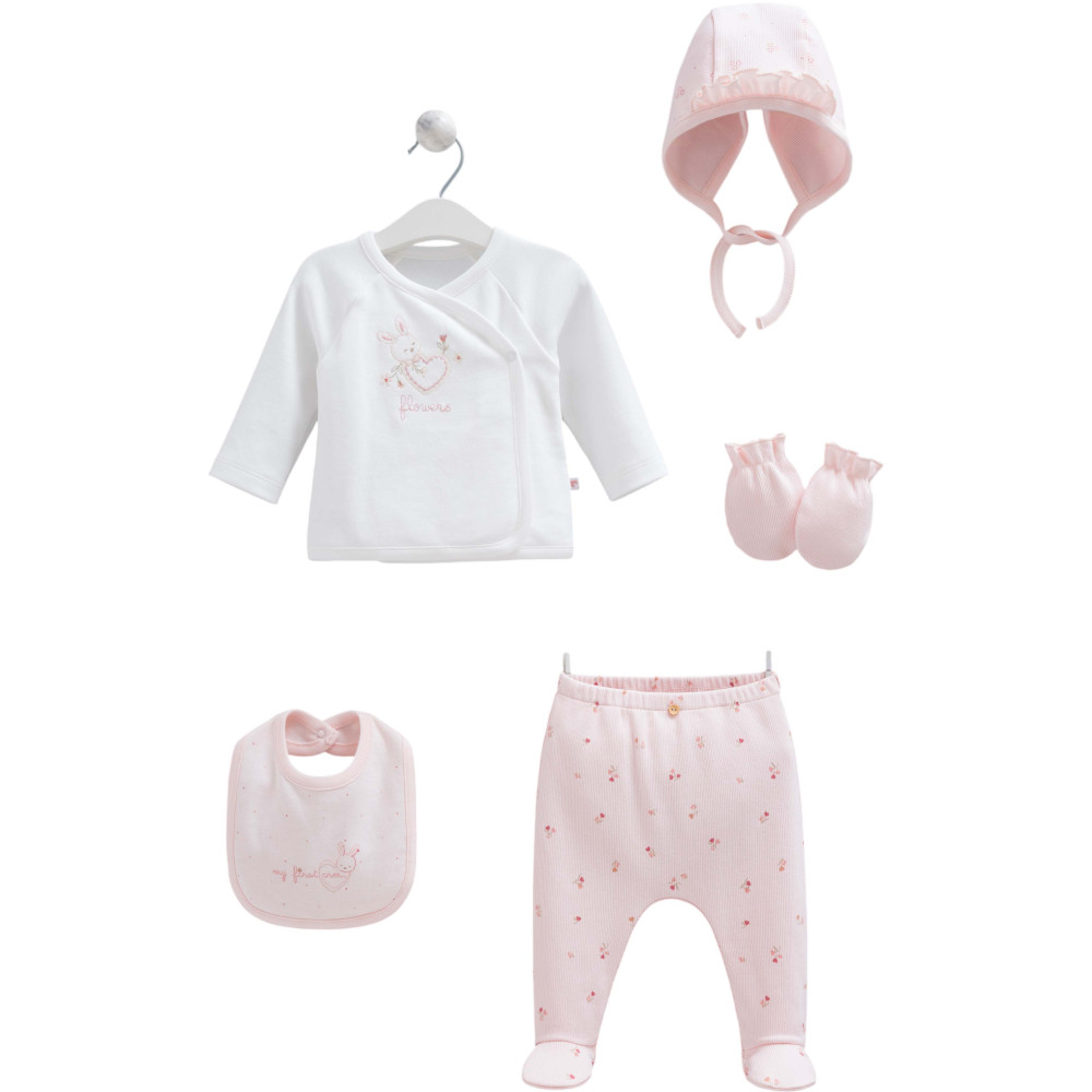 Set 5 items, series LOVE BUNNY