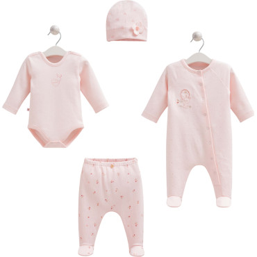 Set 4 items, series LOVE BUNNY