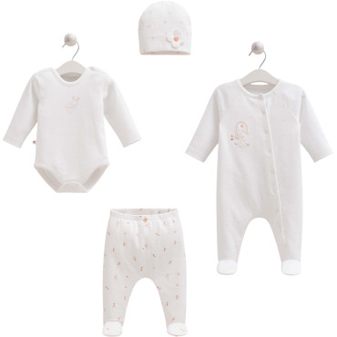 Set 4 items, series LOVE BUNNY