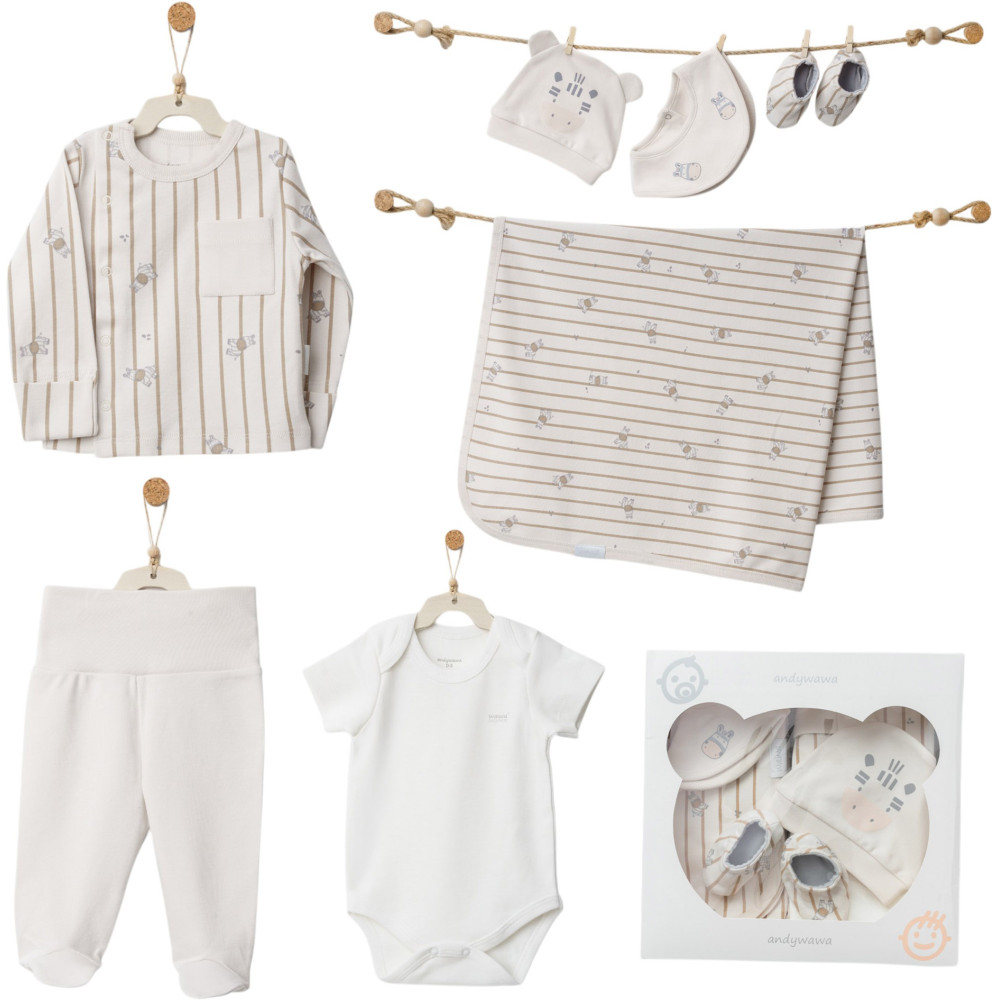 Set 7 items, series ZEBRA