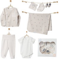 Set 7 items, series ZEBRA