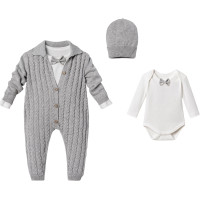 Set overalls+body+hat