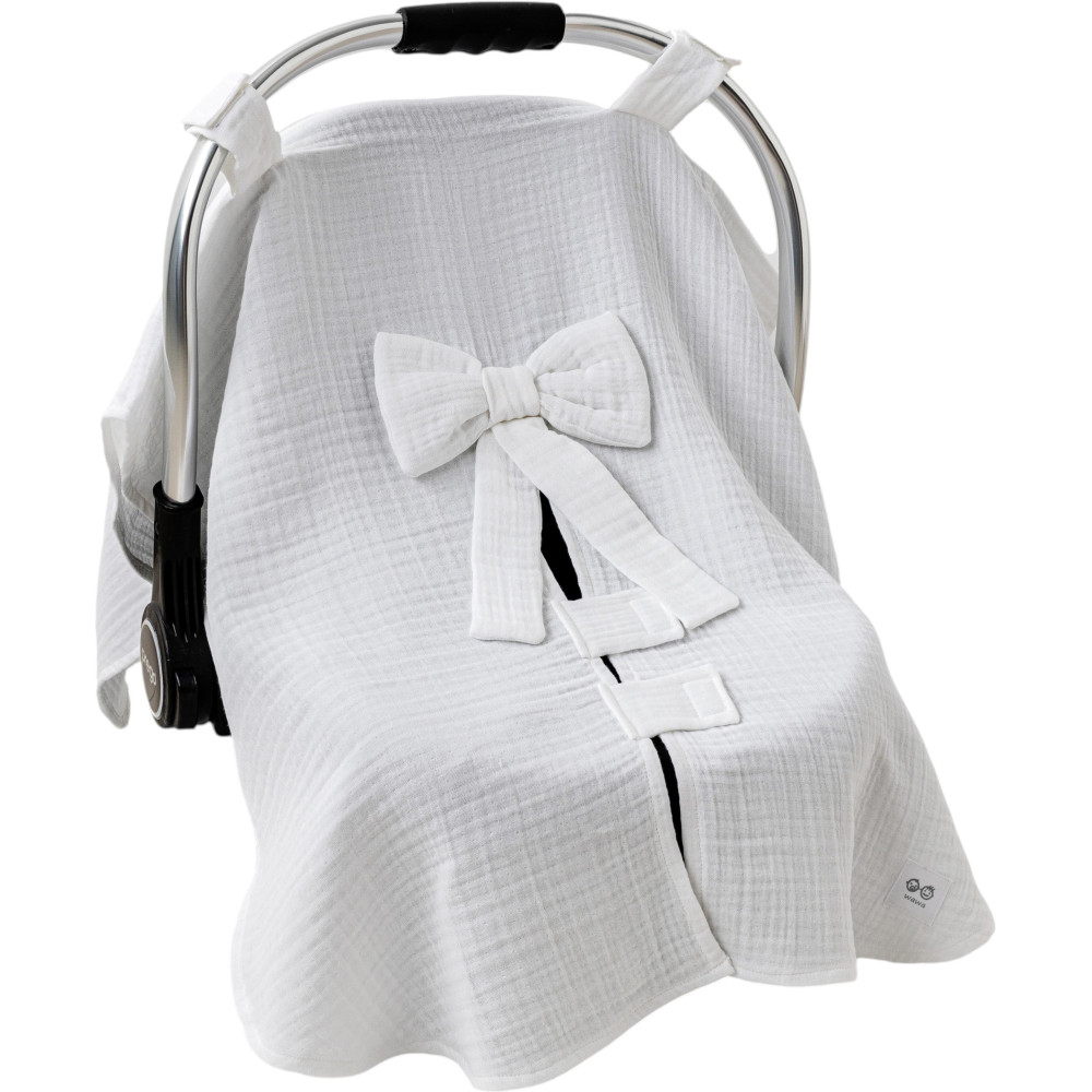 Car seat blanket, series MUSLIN HOME