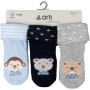 Socks cotton set 3 pairs (pack of 4 sets) Egon