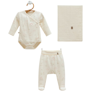 Set body+pants+
muslin blanket, series BASIC 