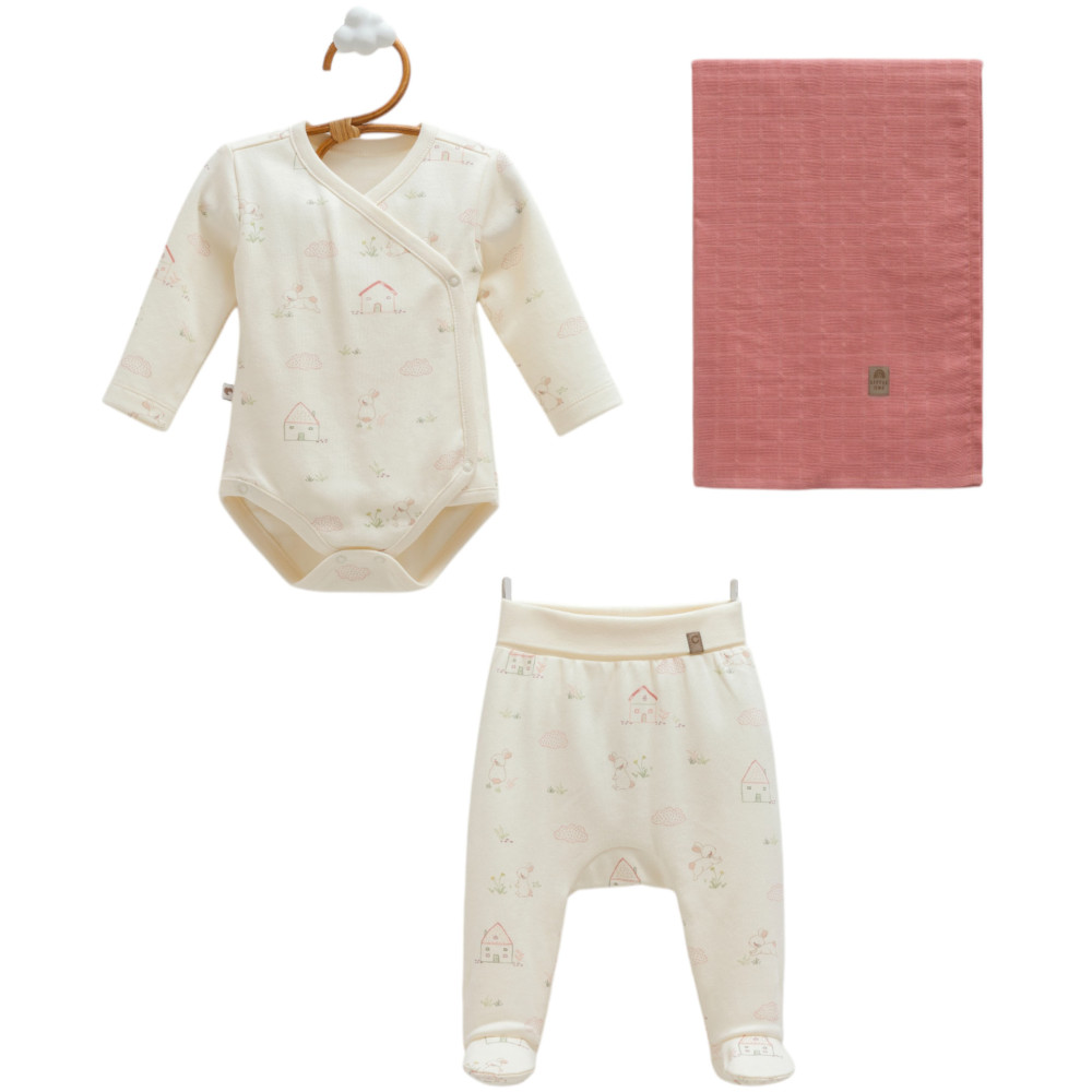 Set body+pants+
muslin blanket, series BASIC 