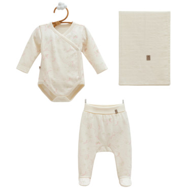 Set body+pants+
muslin blanket, series BASIC 