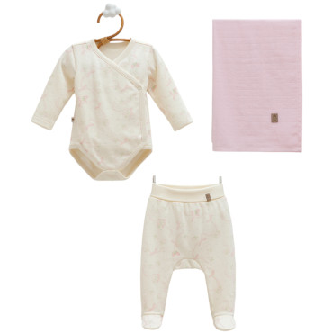 Set body+pants+
muslin blanket, series BASIC 