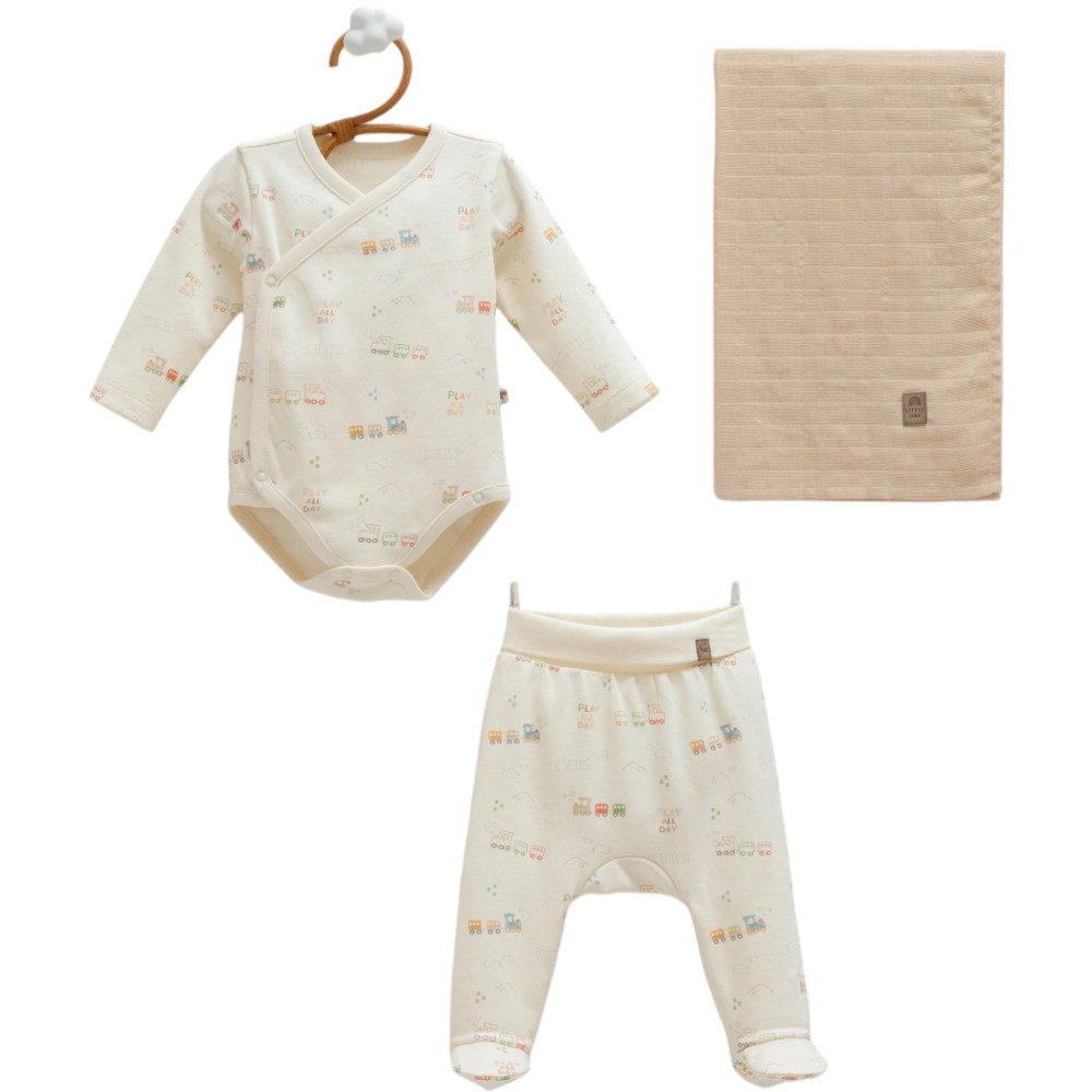 Set body+pants+
muslin blanket, series BASIC 