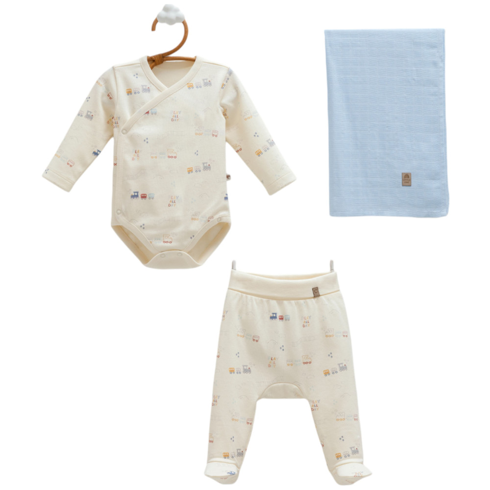 Set body+pants+
muslin blanket, series BASIC 