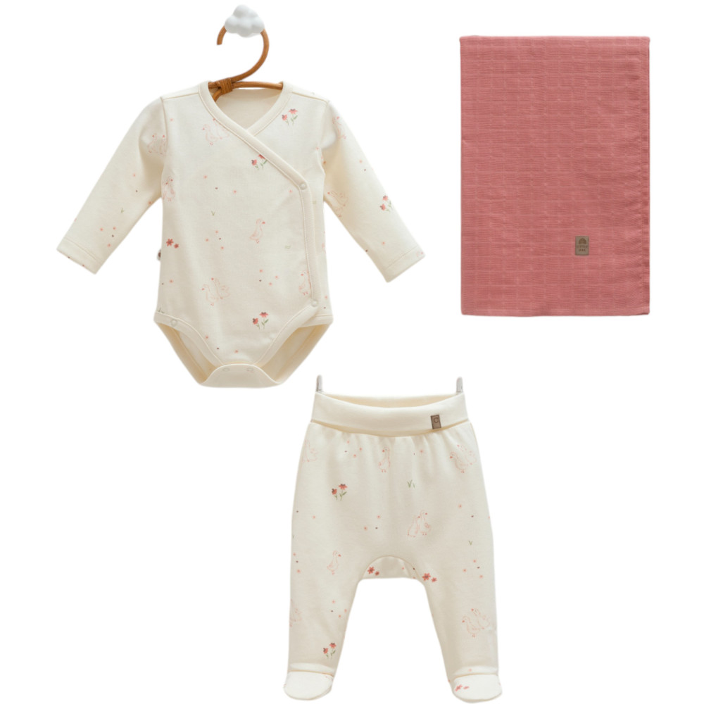 Set body+pants+
muslin blanket, series BASIC 