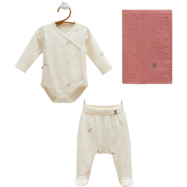 Set body+pants+
muslin blanket, series BASIC 