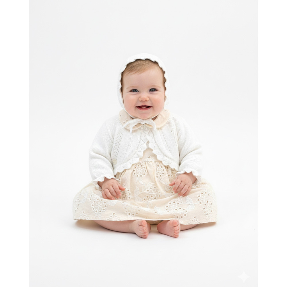 Set sweater+dress+hat+panties