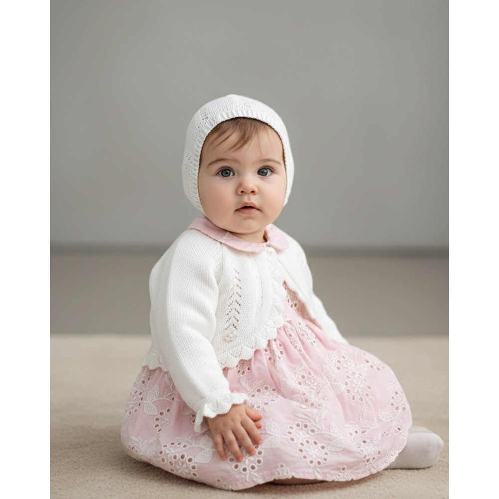 Set sweater+dress+hat+panties