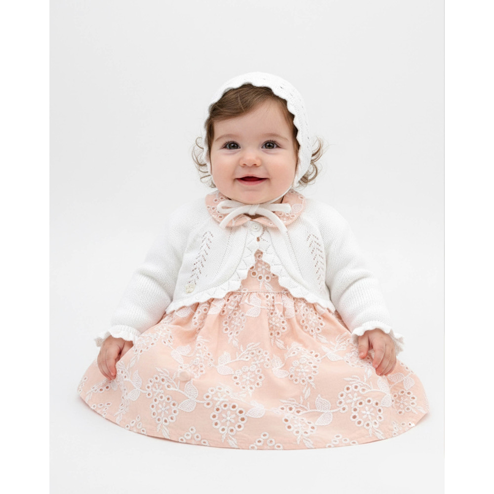 Set sweater+dress+hat+panties