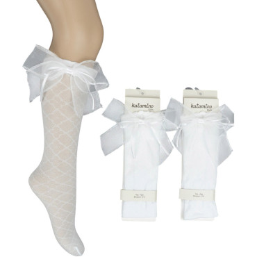 Knee high socks nylon Paloma