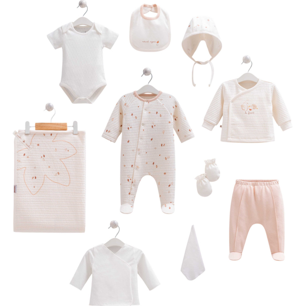Set 10 items, series TINY ORGANIC BOY