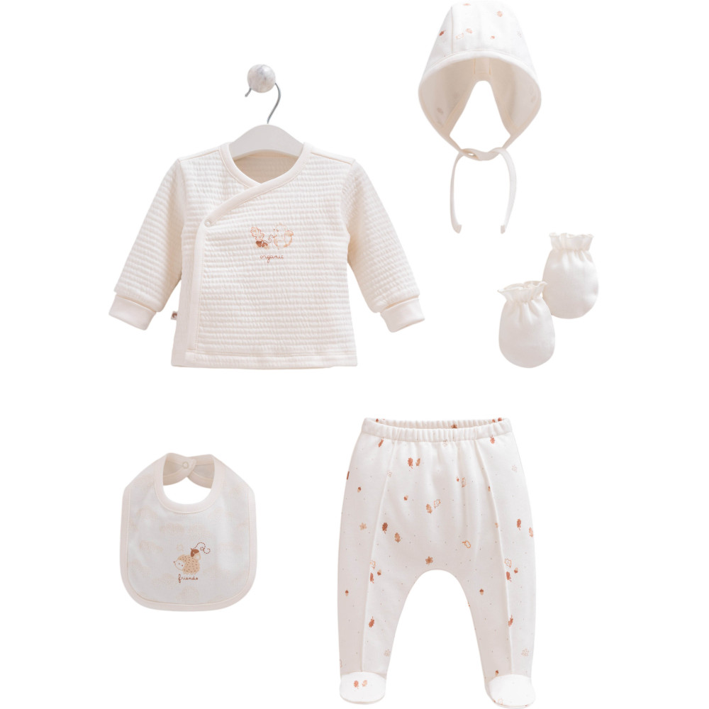 Set 5 items, series TINY ORGANIC BOY