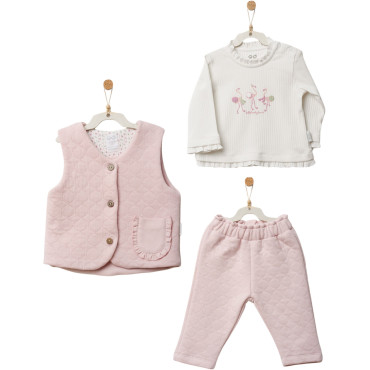 Set sweater+vest+pants, series LITTLE AND LOVED