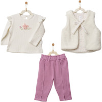 Set sweater+vest+pants, series LITTLE AND LOVED