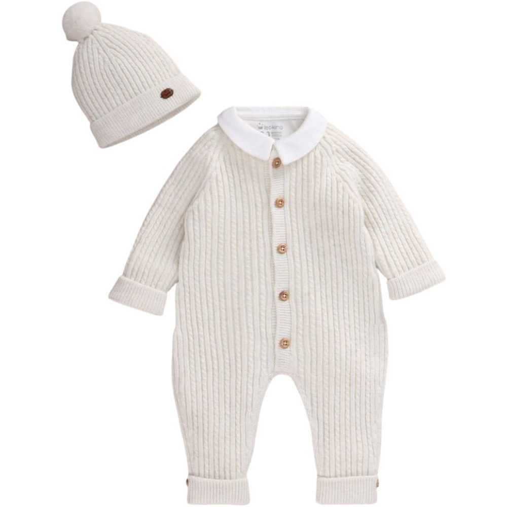Set overalls+body+hat