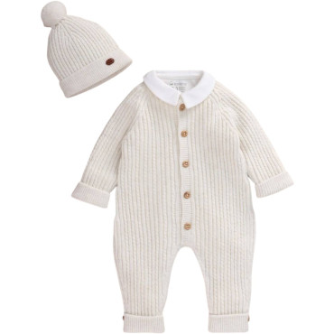 Set overalls+body+hat