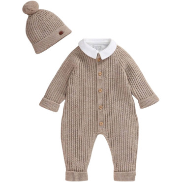 Set overalls+body+hat