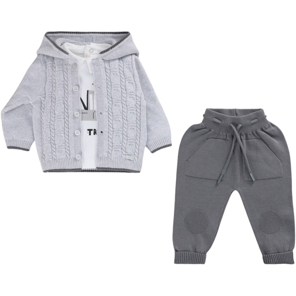 Set sweater+sweater+pants
