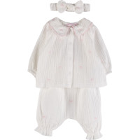 Set blouse+pants+headband