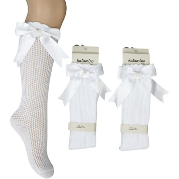 Knee high socks cotton Anora