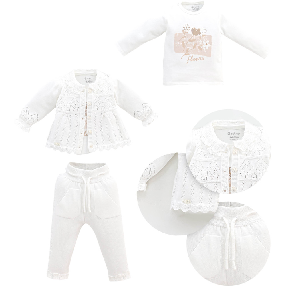 Set sweater+sweater+pants