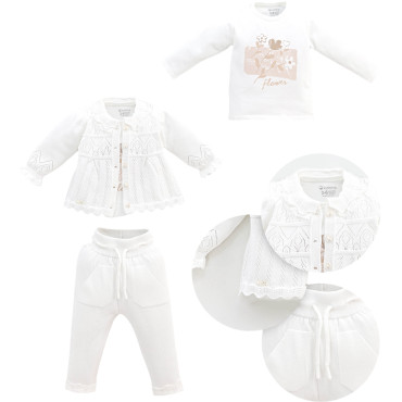 Set sweater+sweater+pants