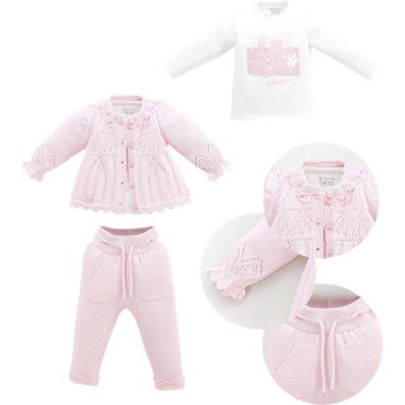 Set sweater+sweater+pants