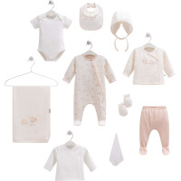 Set 10 items, series TINY ORGANIC GIRL