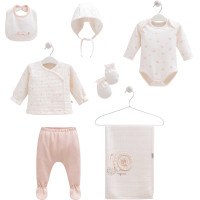 Set 7 items, series TINY ORGANIC GIRL