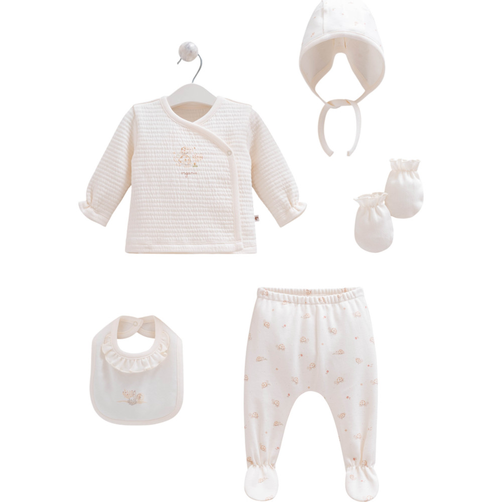 Set 5 items, series TINY ORGANIC GIRL
