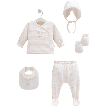 Set 5 items, series TINY ORGANIC GIRL